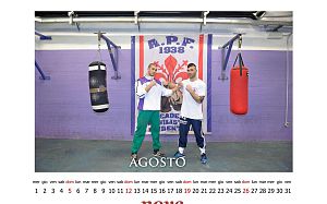 Calendario del mese di agosto 2018