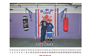 Calendario del mese di ottobre 2018